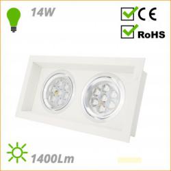 Downlight à LED PL304098-W