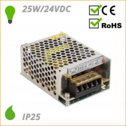 LED трансформатор HZ-MPS-25W24V