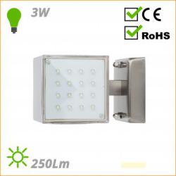 Candeeiro de parede LED para exterior BE-2A0108-W