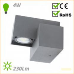Candeeiro de parede LED para exterior HL-WL-052-DG-W