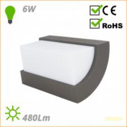 Candeeiro de parede LED para exterior HL-WL-055-DG-W