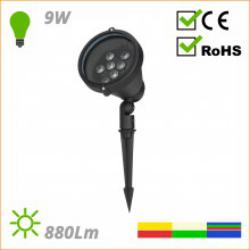 Outdoor LED Spotlight with Skewer NK-UG9-9W01