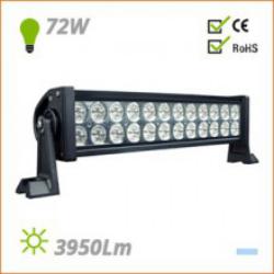 Barra de LEDs para Automóviles y Náutica KD-WL-245-72W-CW