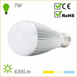 Sphärische LED-Lampe JL-B05-E27-7W-CW