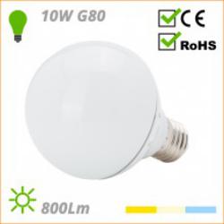 Lámpara de LEDs G80 SL-7363-G80-E27-CW
