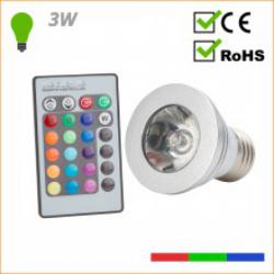 Lampe LED RVB PL187220-E27