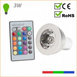 RGB LED лампа PL187220-GU10