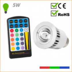 Lámpara de LEDs RGB PL187221-E27