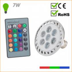 Lâmpada LED RGB PL187222-E27