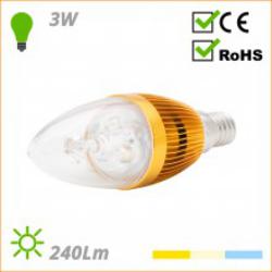LED Candle Bulb Lamp JL-C1401-E14-3W-CW