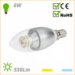 Lampe à bougie LED CP-DP-E14-T-CW