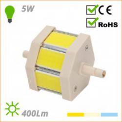 Lámpara R7S de LEDs AOE-R7SA78-5W-CW