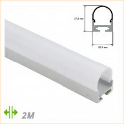 Perfíl de Aluminio para Tira de LEDs LLE-ALP005