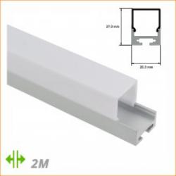 Profil en aluminium pour bande LED LLE-ALP002