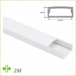 Perfíl de Aluminio para Tira de LEDs Doble LLE-ALP014