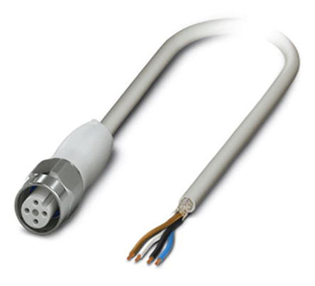 Cable y conector Phoenix Contact, M23, 12 contactos - M12, 12 contactos, 0.5m, Macho - hembra
		