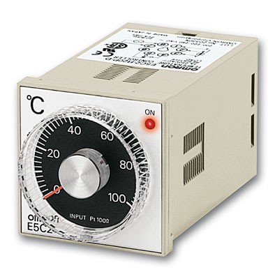OMRON E5C2R20K100120AC01200 | Controlador de temperatura ON / OFF Termopar K 0-1200ºC 48x48