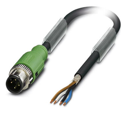 Cable y conector Phoenix Contact, Macho - hembra
		