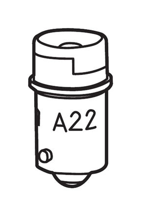 Módulo de lámparas Omron A22-24AR para uso con JSTD20
		
