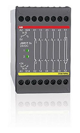 ABB 2TLA010015R0000 input / output module, 2 inputs, 2 outputs, 24 V dc