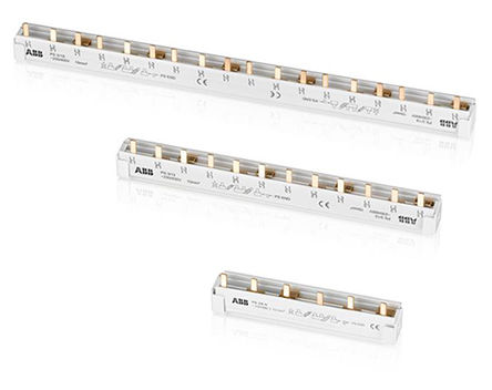Distribution Comb, PS3 / 48 / 16H, 3 Phases, 48 Modules, 277V ac, Light Gray