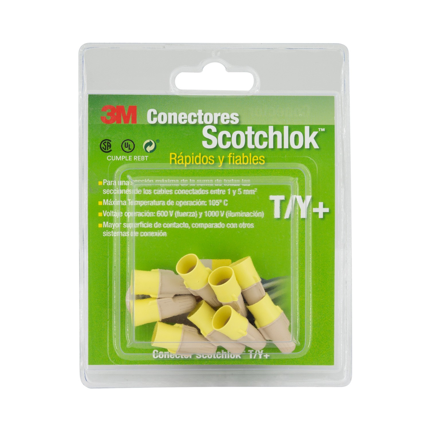 Scotchlok 3M T / Y Spring Connector Pack (9 pcs.)