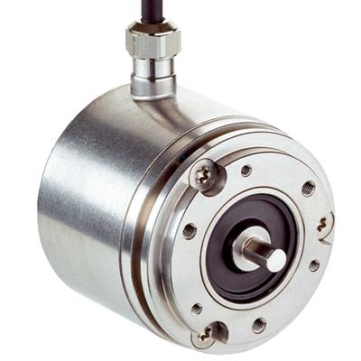 Stainless steel encoder. programmable, shaft Ø 6 mm, cable 1,5m