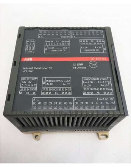07DC91-KBA ABB - Предварителен контролер 31 I / O модул GJR5251400R3202