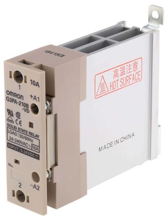 Solid State Relay, Panel, 10 A, 264 V, Zero Pass Switching, Triac